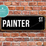 Painter Street Sign Gift