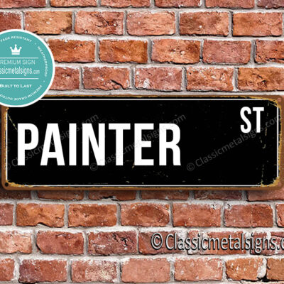 Painter Street Sign Gift