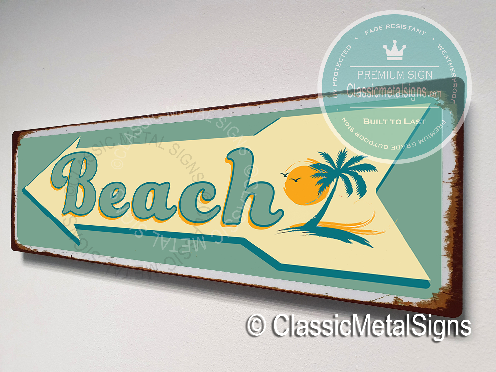 Beach Directional Signs