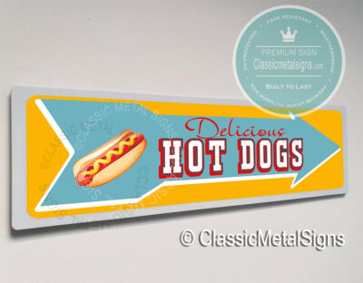 Hot Dogs Sign