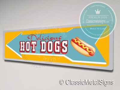 Hot Dogs Sign