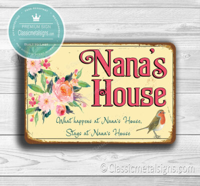 Nana's House Signs