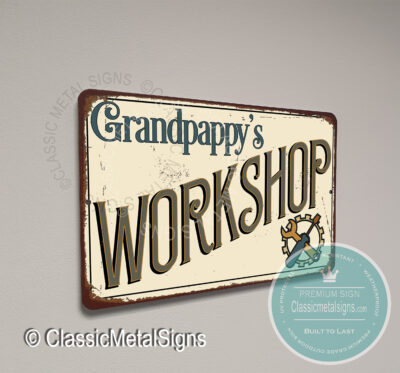 Grandpappy's Workshop Sign