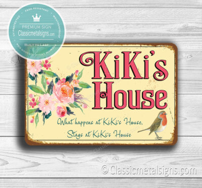 KiKi's House Signs