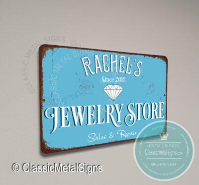 Custom Jewelry Sign