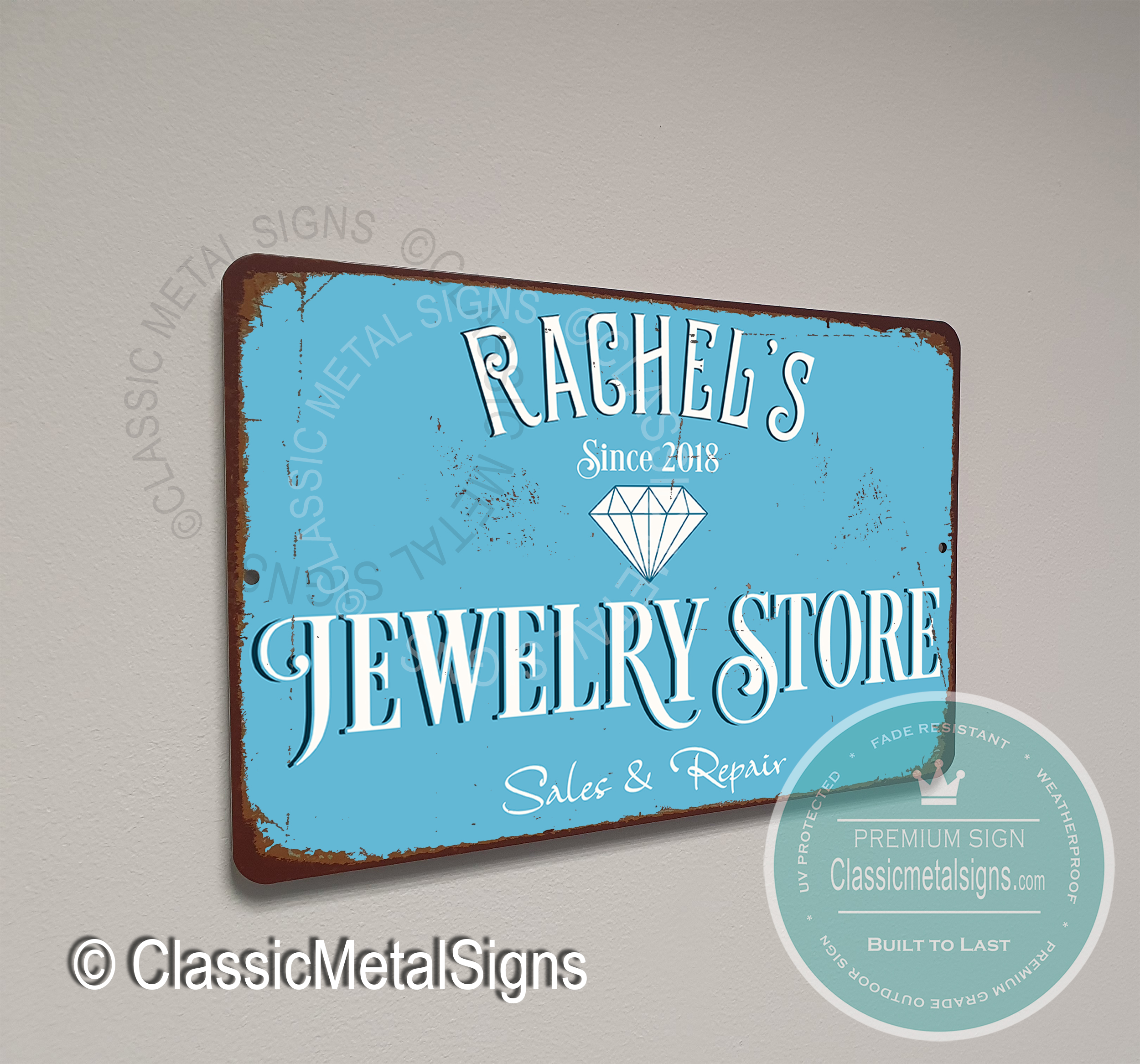 Jewelry Repair 18x24 Business Store Retail Signs 