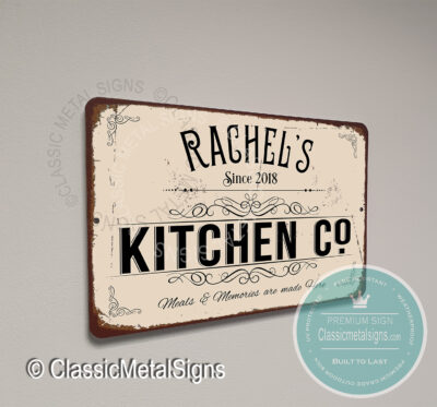 Custom Kitchen Co Signs