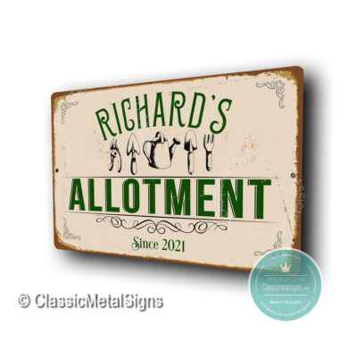 Allotment Sign