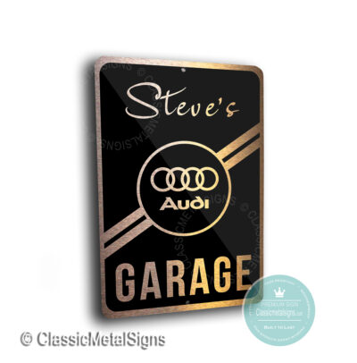 Audi Garage Signs