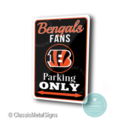 Cincinnati Bengals Parking Only Signs