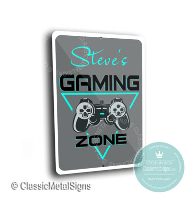 Gaming Zone Sign