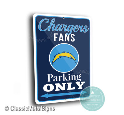 San Diego Chargers Parking Signs