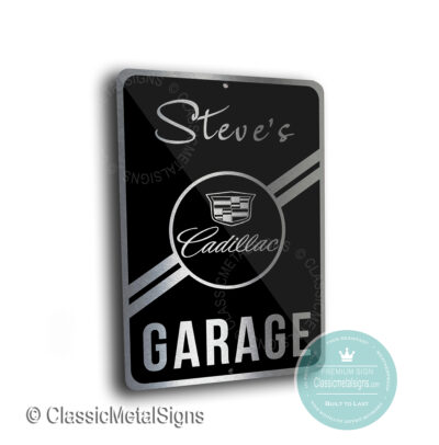 Cadillac Garage Sign