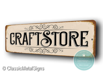 Craft Store Sign