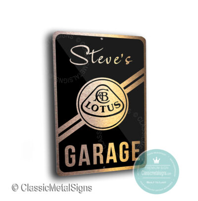 Custom Lotus Garage Signs