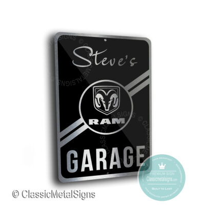 Dodge Ram Garage Signs