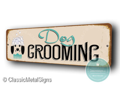 Dog Grooming Sign