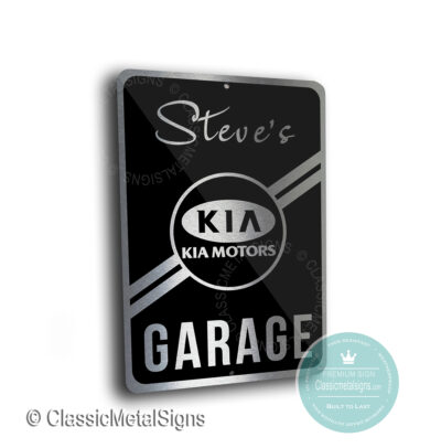 Kia Garage Signs