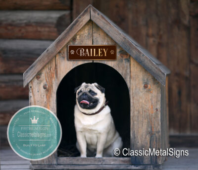 Custom Dog Name Signs