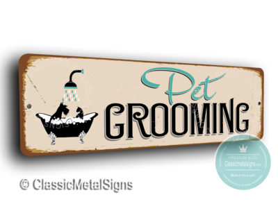 Pet Grooming Sign