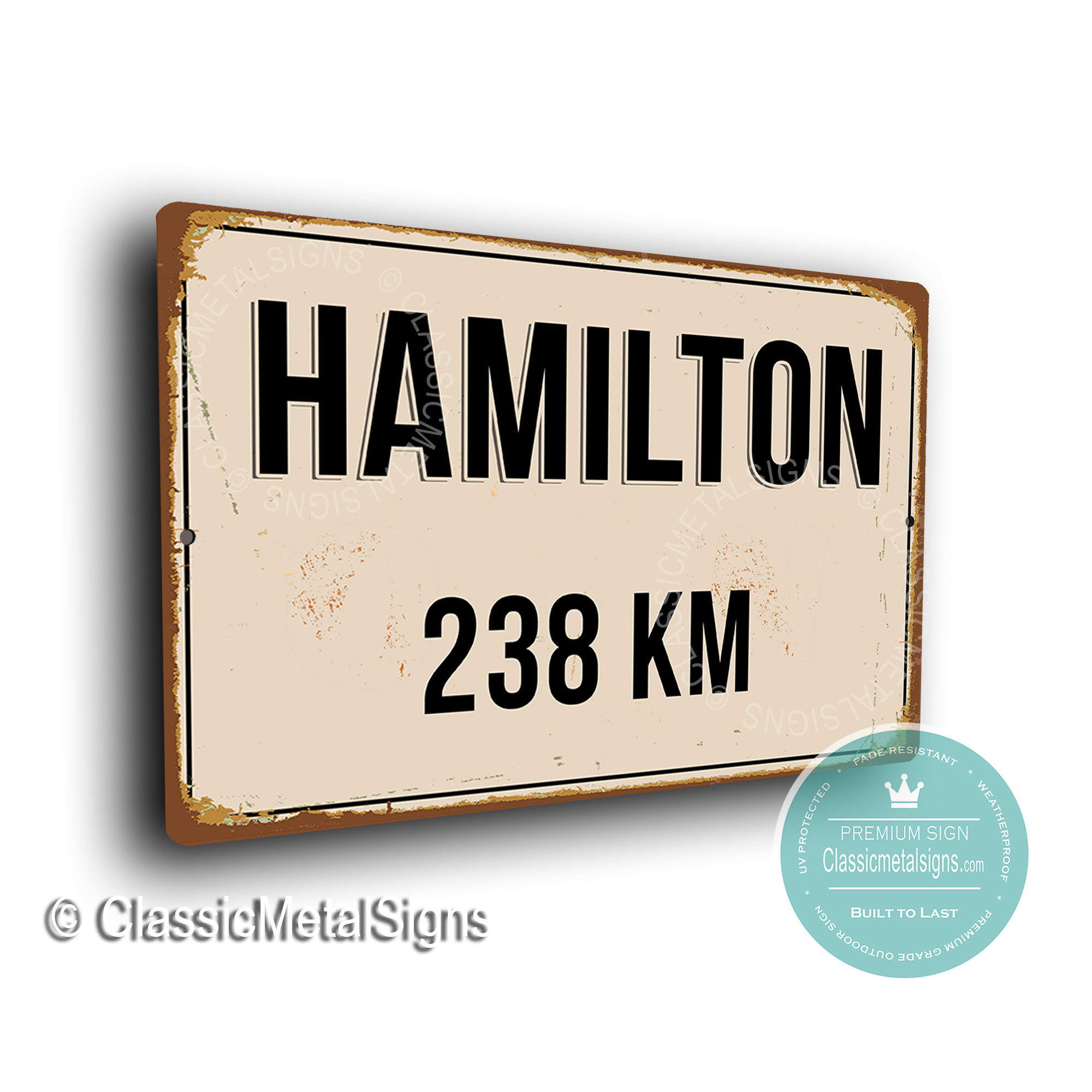 Personalized Hamilton Street Sign, Hamilton Gifts