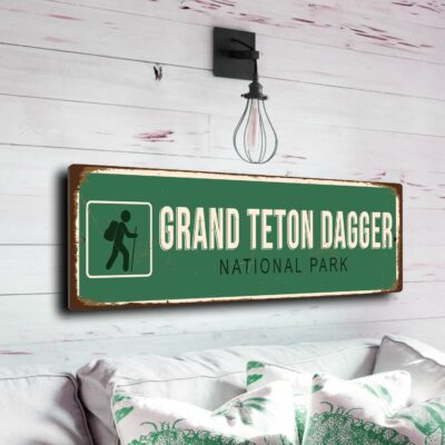 Grand Teton National Park Sign