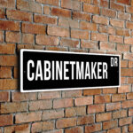 Cabinetmaker street sign