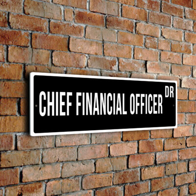 Chief-Financial-Officer street sign