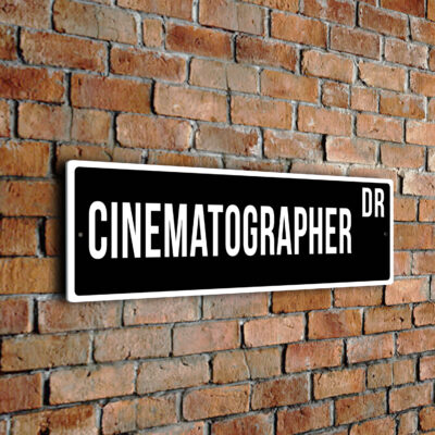 Cinematographer street sign