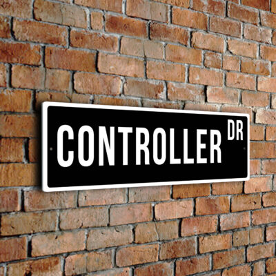 Controller street sign