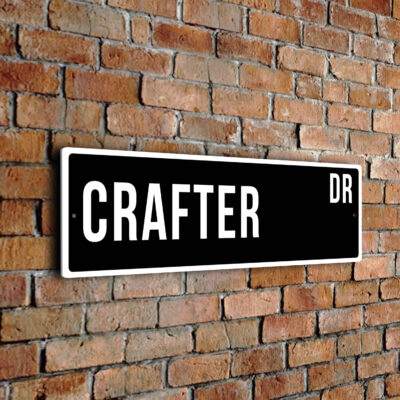 Crafter street sign