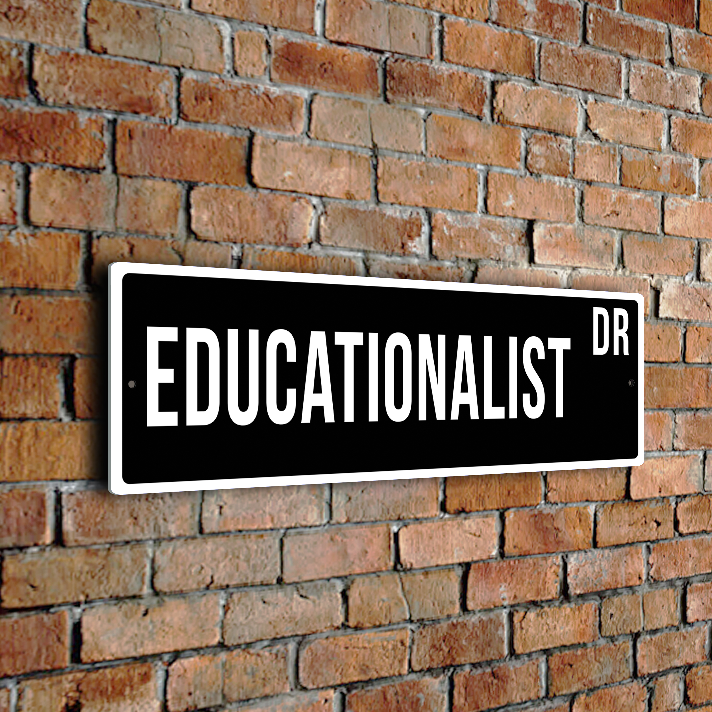 Educationalist street sign