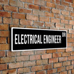 Electrical Engineer street sign