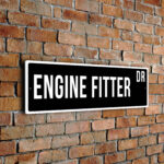 Engine Fitter street sign