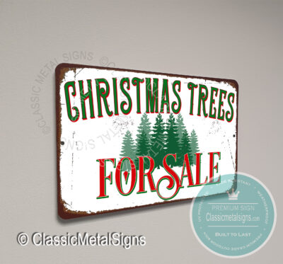 Christmas Trees Sign