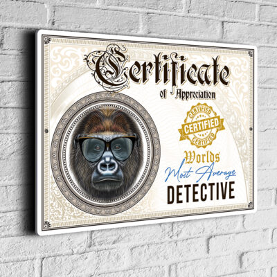 Fun Detective Certificate