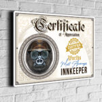 Fun Innkeeper Certificate