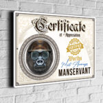 Fun Manservant Certificate