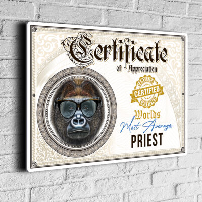 Fun Priest Certificate