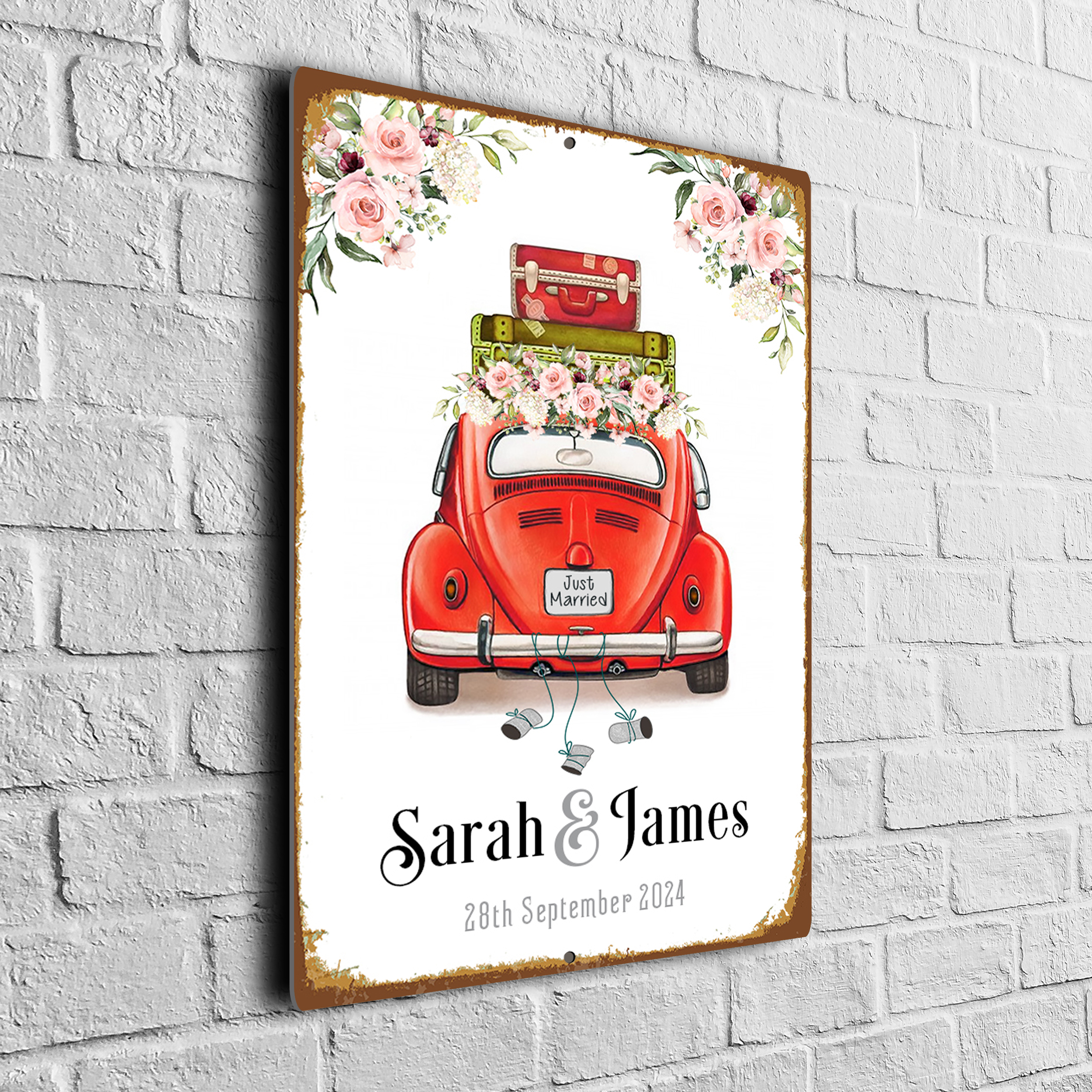 Personalized Wedding Name Sign