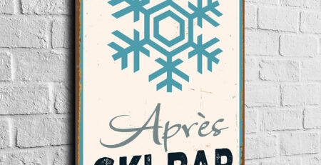 Vintage Ski Signs