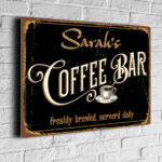 Personalized Coffee Bar Sign