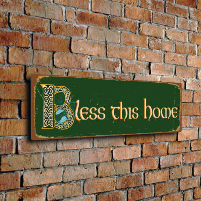 Bless This Home Sign