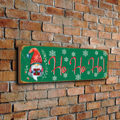 Ho Ho Ho Christmas Wall sign