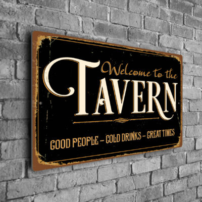 Welcome to the Tavern Signs