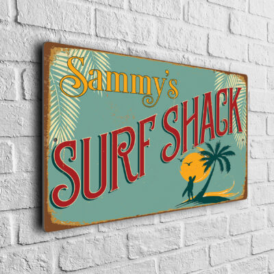 Custom Surf Shack Sign