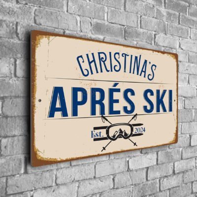 Custom Apres Ski Sign