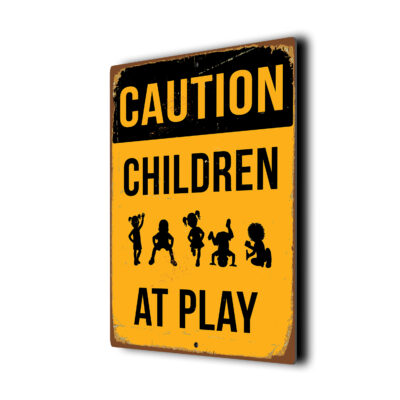 Children at Play Sign