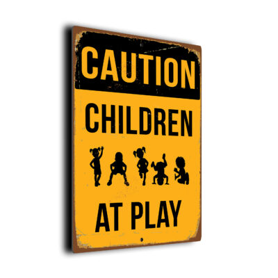 Children at Play Signs